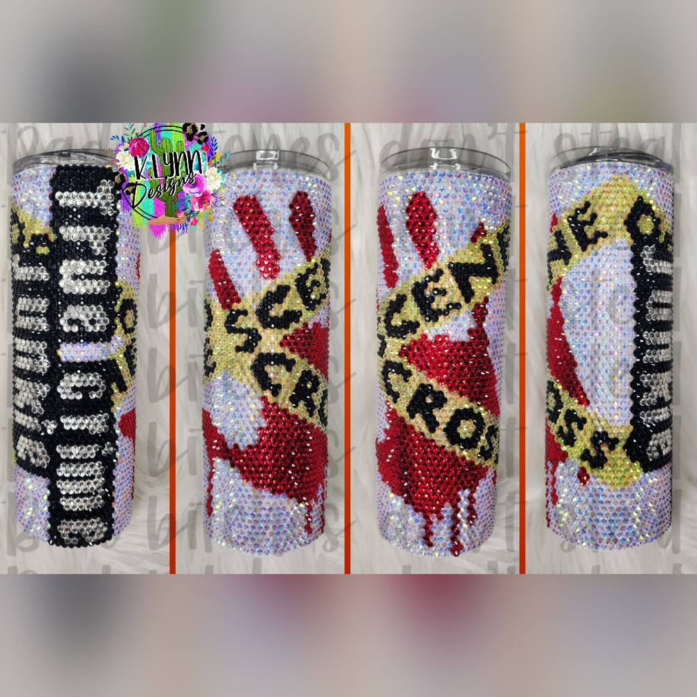 Rhinestone 20oz tumbler